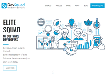 Tablet Screenshot of devsquad.com